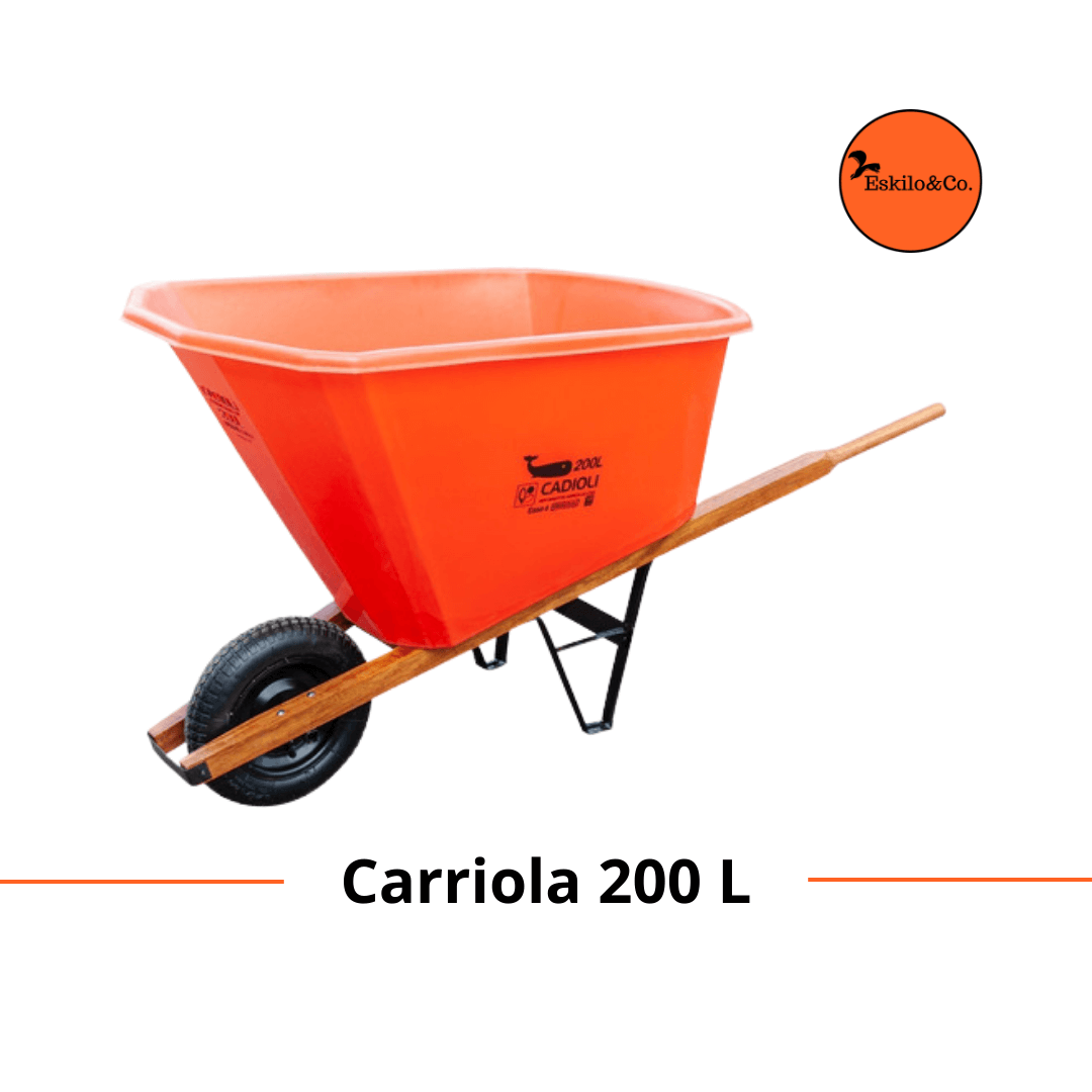 Carriola 200 litros em São Paulo - Eskilo & Co.