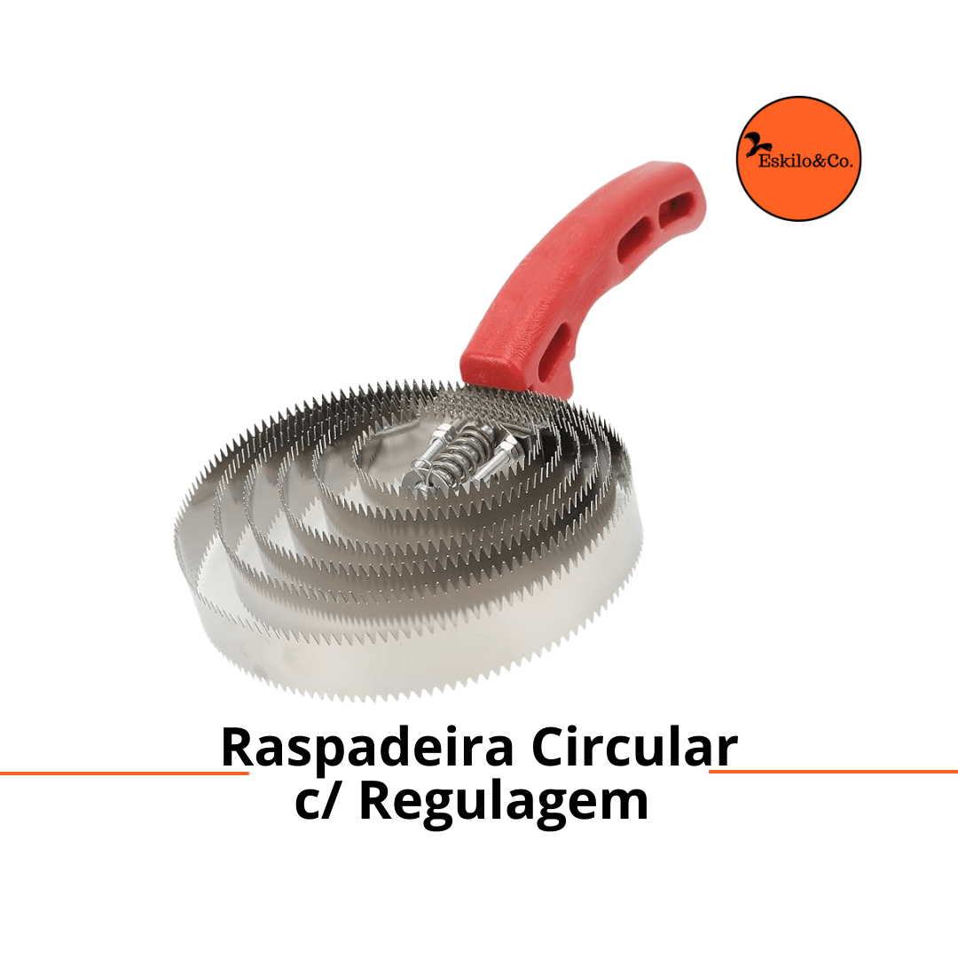 Raspadeira circular com regulagem para cavalo em São Paulo - Eskilo & Co.